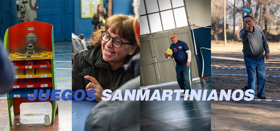 M&aacute;s de 50 adultos y adultos mayores participaron en los Juegos Sanmartinianos
