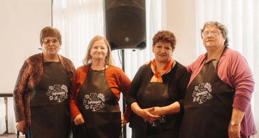 La Receta de Mi Abuela: Rosario Giamportone con un exquisito budín de pan fue la ganadora de la instancia departamental  en Tupungato
