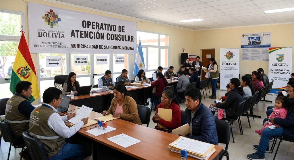 San Carlos ser&aacute; sede de un Operativo Consular de Bolivia
