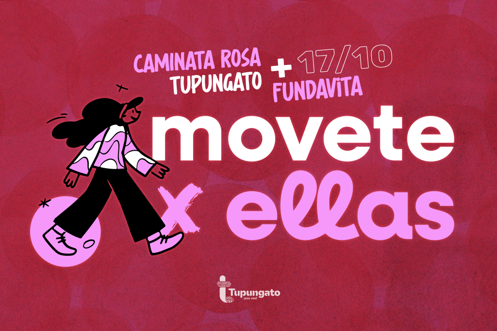 Octubre Rosa: Tupungato y Fundavita se unen para realizar la Caminata &ldquo;Movete x Ellas&rdquo;