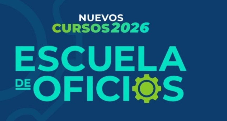 Inscripciones online abiertas: Nuevos cursos en la Escuela de Oficios