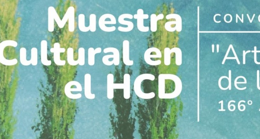 166° ANIVERSARIO DE TUPUNGATO: CONVOCATORIA DE EXPOSITORES PARA MUESTRA CULTURAL EN EL HCD 