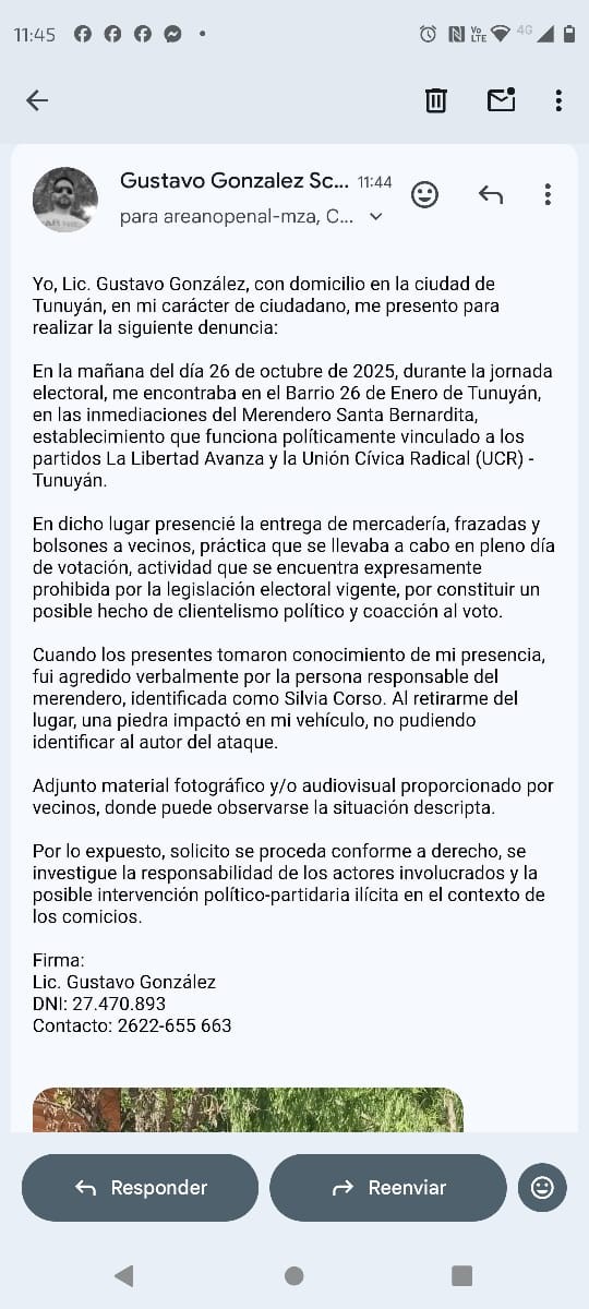 FUERTE DENUNCIA A CAMBIA MENDOZA Y LLA POR ENTREGA DE BOLSONES EN PLENO PROCESO ELECCIONARIO