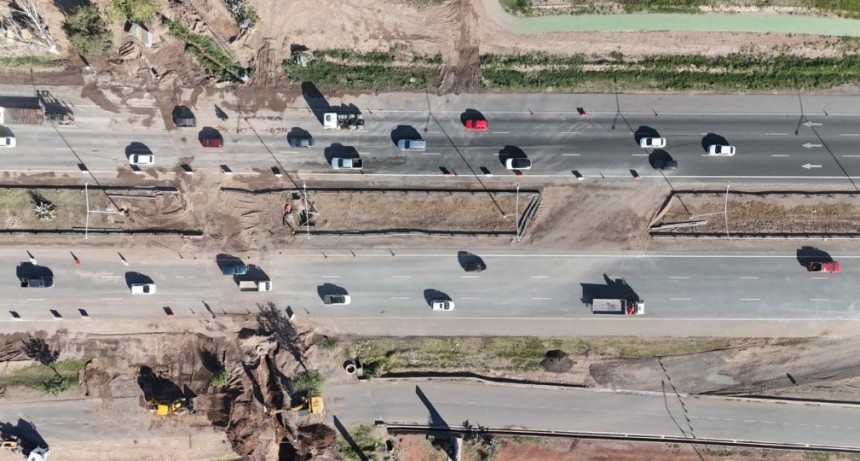  Finalizó en tiempo récord la obra de emergencia en el Acceso Sur