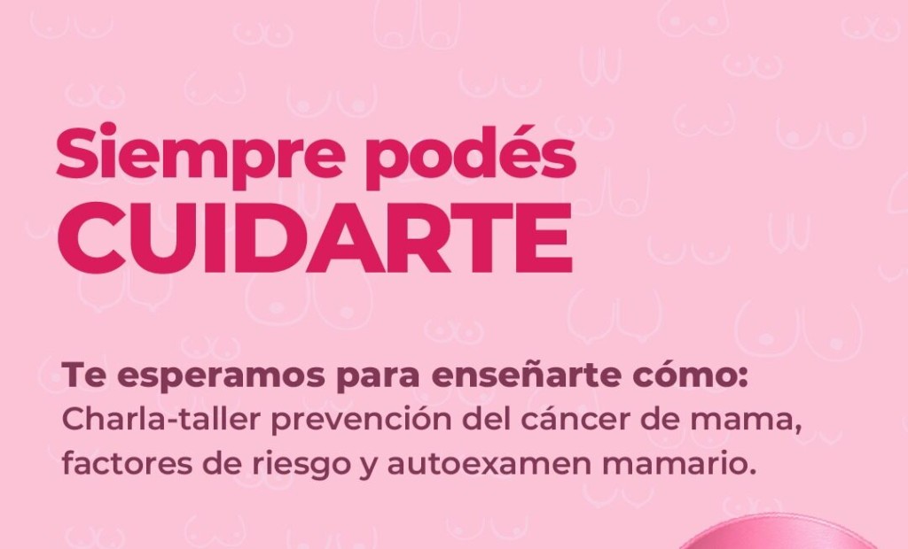 Tunuy&aacute;n promueve el cuidado de la salud con una charla-taller sobre prevenci&oacute;n del c&aacute;ncer de mama