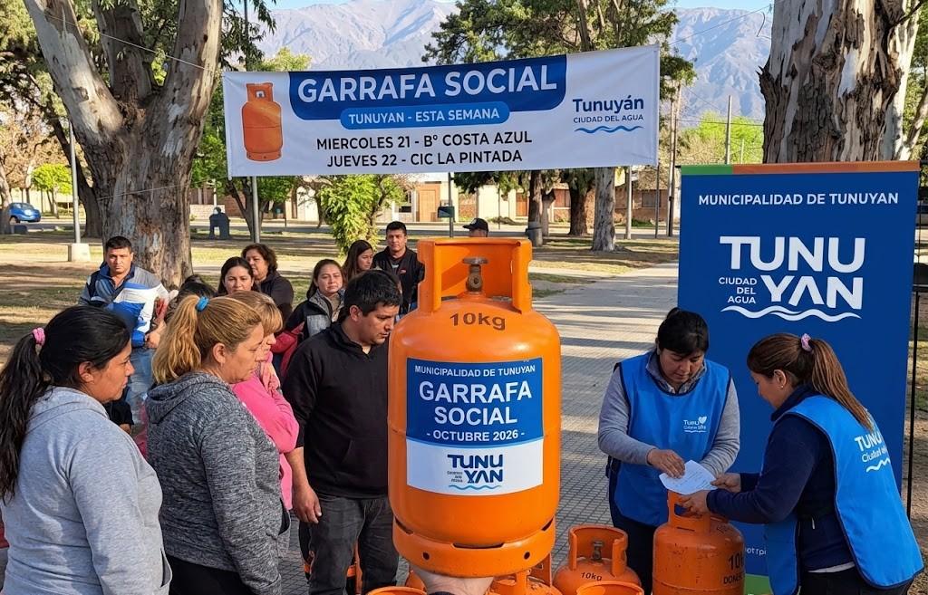 Garrafa Social: Esta semana en Colonia Las Rosas, Vista Flores, Barrio Urquiza y en el CIC de la Pintada