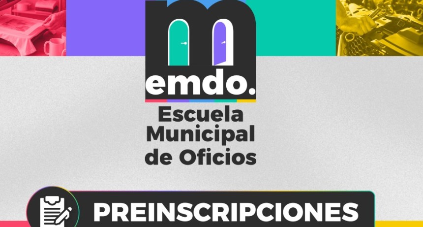 EMDO: preinscripciones abiertas para Mec&aacute;nica B&aacute;sica del Automotor  y Sublimaci&oacute;n 