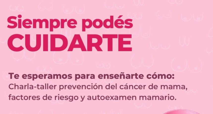 Tunuy&aacute;n promueve el cuidado de la salud con una charla-taller sobre prevenci&oacute;n del c&aacute;ncer de mama