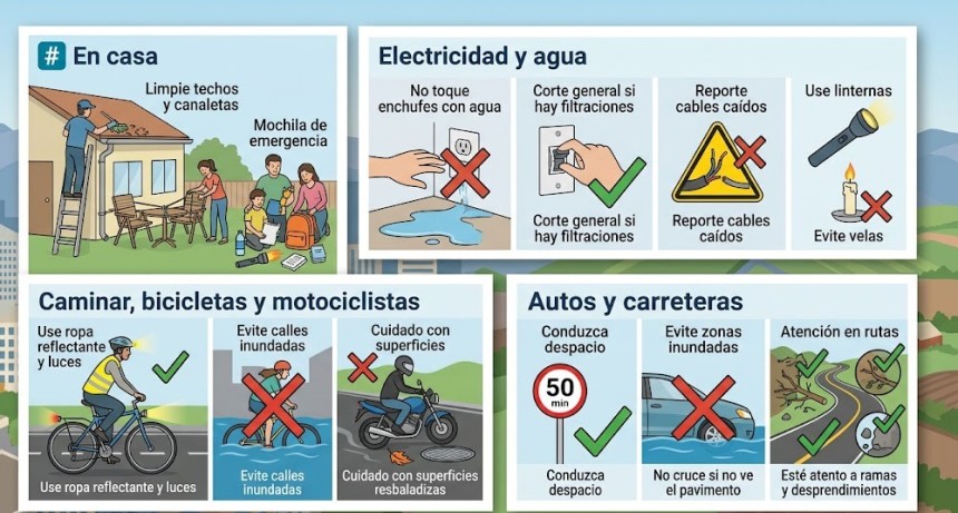IMPORTANTE:Gu&iacute;a de seguridad para Mendoza durante el fen&oacute;meno meteorol&oacute;gico &ldquo;Super Ni&ntilde;o&rdquo;