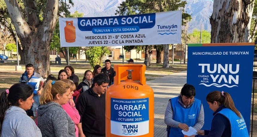 Garrafa Social: Esta semana en Colonia Las Rosas, Vista Flores, Barrio Urquiza y en el CIC de la Pintada