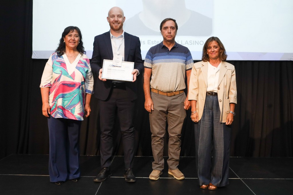 Allasino recibió el Premio Jóvenes Mendocinos Destacados de la CEM   