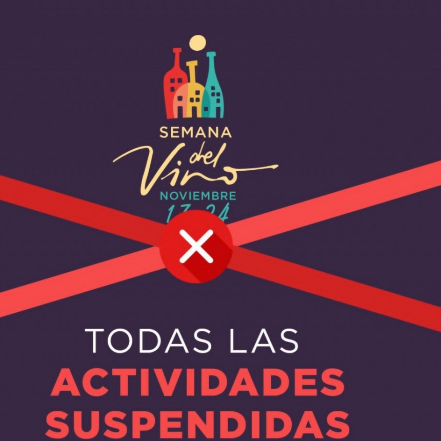 SAN CARLOS: SUSPENSIÓN DE ACTIVIDADES Y EVENTOS.