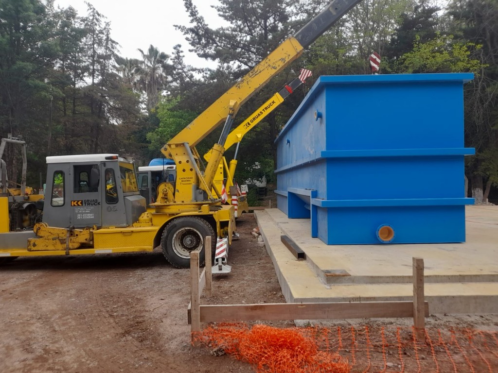 Luján de Cuyo continúa fortaleciendo el sistema de agua potable en Santa Elena