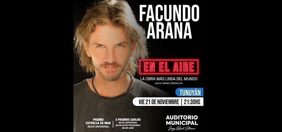 Facundo Arana presenta 