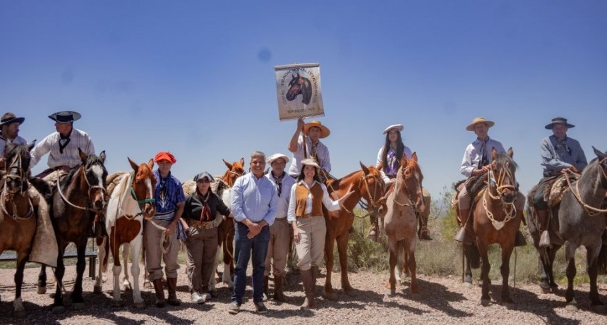 Tupungato comenzó los festejos de su Aniversario con la 12° edición de la tradicional Cabalgata al Cristo Rey
