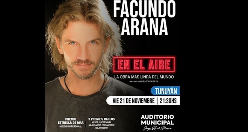 Facundo Arana presenta 