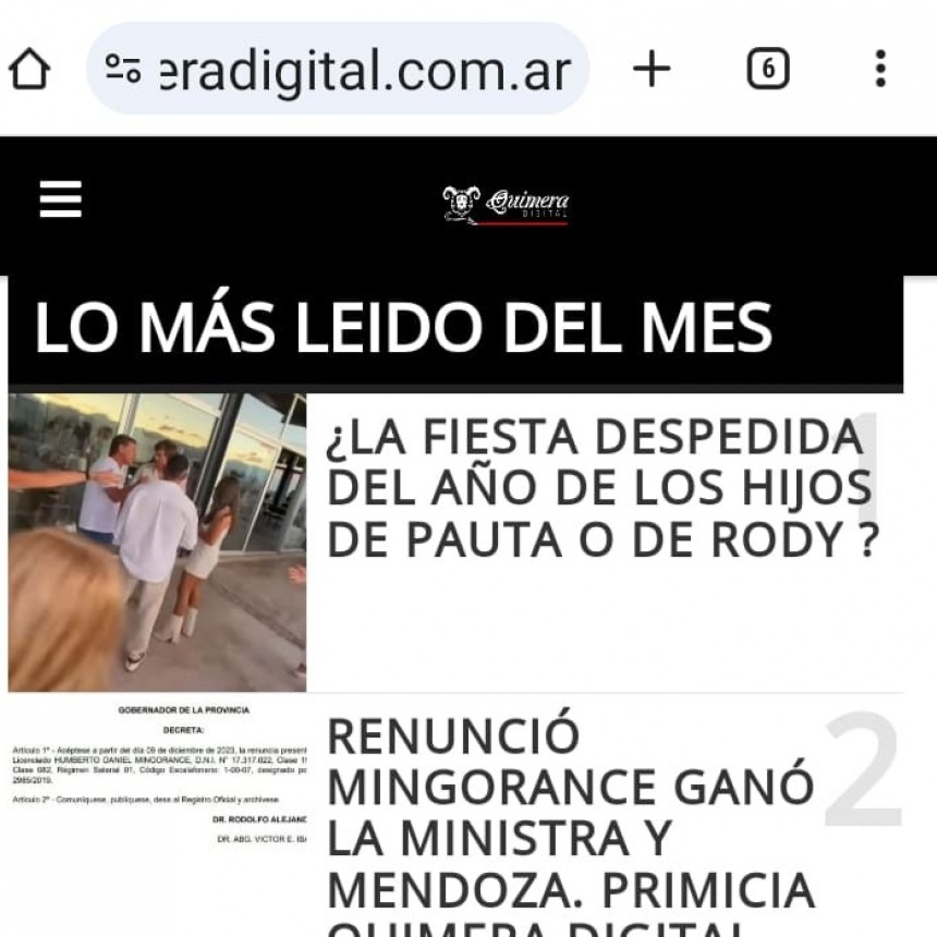 MENDOZA, LIBERTAD DE EXPRESIÓN VILIPENDIADA. FIESTITA PARTE 2 