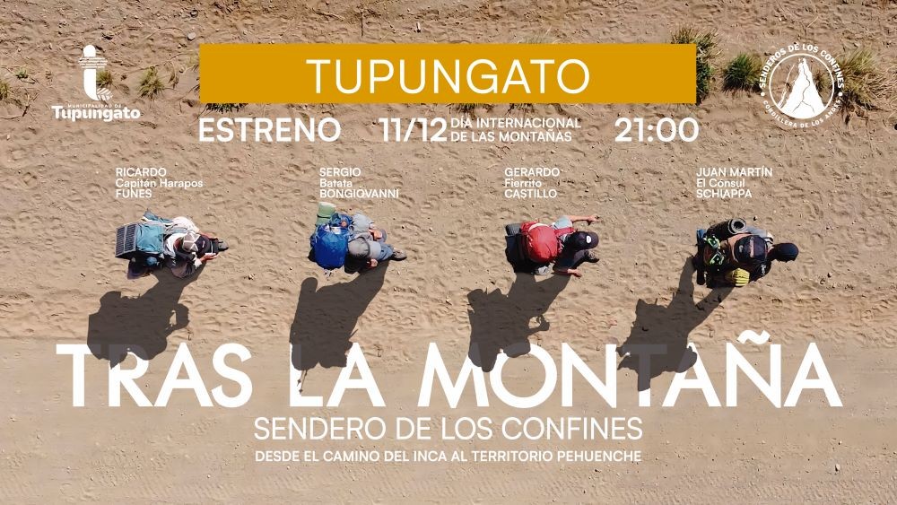 Tupungato celebra el Día Internacional de la Montaña con la proyección gratuita de un film mendocino en el cine local