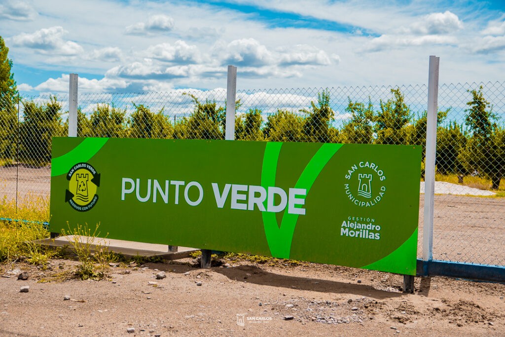SAN CARLOS INAUGURA EL PUNTO VERDE DE RECOLECCIÓN Y CLASIFICACIÓN DE RESIDUOS