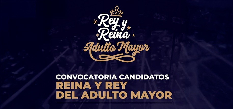 Inscripciones abiertas para la elección del Rey y la Reina del Adulto Mayor
