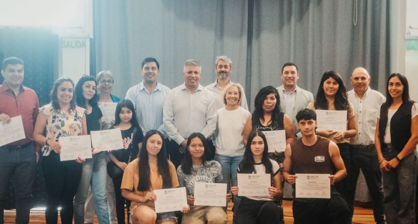 Recibieron sus diplomas quienes completaron el Taller “Territorio Emprendedor” en Tupungato
