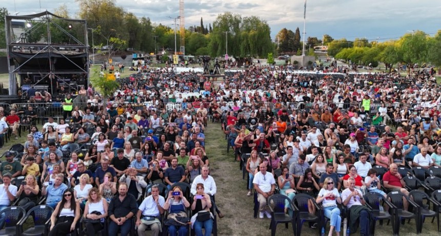 Luján de Cuyo ya vive la Vendimia: Fiesta Departamental con entrada libre y gratuita y Alejandro Lerner en el Parque Ferri