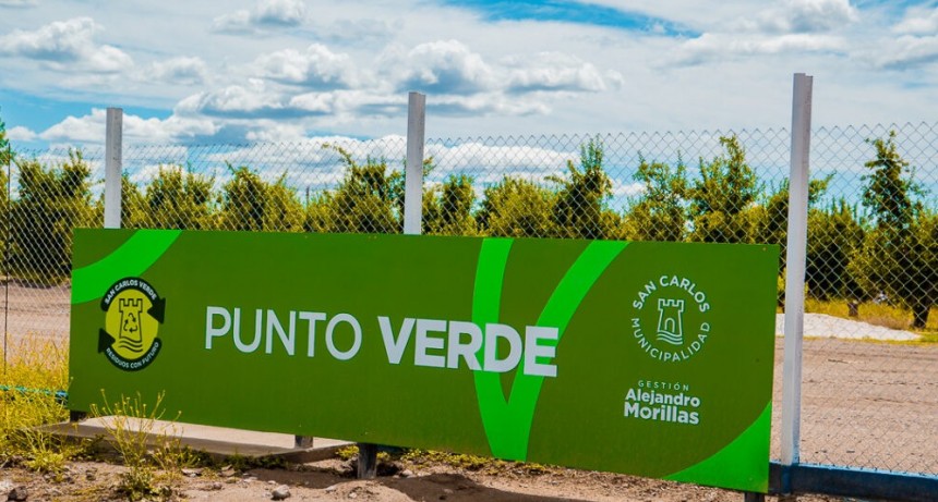 SAN CARLOS INAUGURA EL PUNTO VERDE DE RECOLECCIÓN Y CLASIFICACIÓN DE RESIDUOS